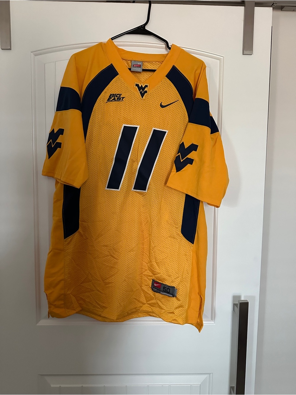 Vintage Nike Team WVU ‘Bruce Irvin’ Authentic Jersey (2010)